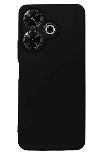 Newface Xiaomi Redmi 13 4G Kılıf First Silikon - Siyah ürün görseli 1