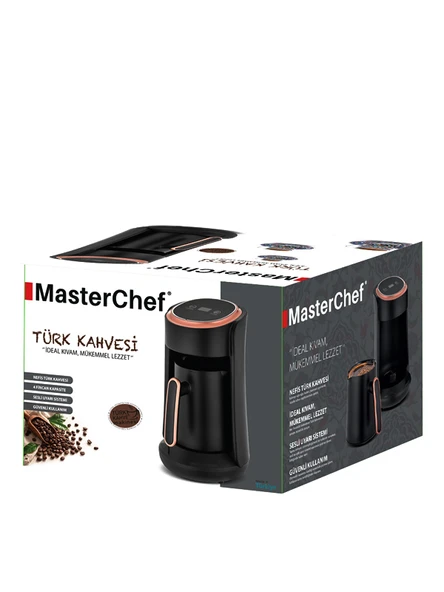 MasterChef Java Bol Köpüklü Tekli Közde Türk Kahve Makinesi - Resim 2