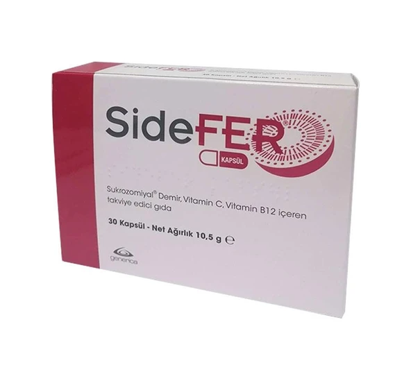 Sidefer Yetişkinler için 30 Kapsül ürün görseli 1