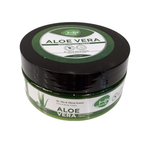 HK Remedy ALOE VERA El, Yüz & Vücut Kremi 200 ML ürün görseli 1