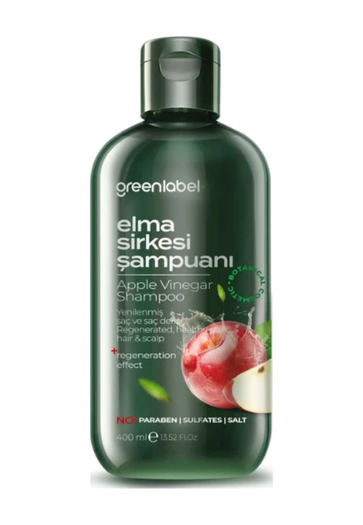 Greenlabel Elma Sirkesi Şampuanı 400 ML ürün görseli 1