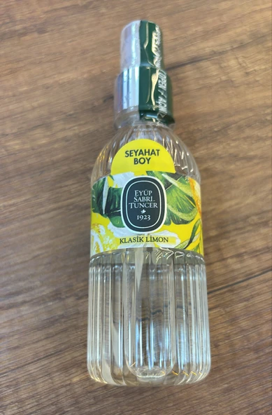 Eyüp Sabri Tuncer Klasik Limon Kolonyası 100 Ml Silindir Pet Şişe Ferahlatıcı Koku ürün görseli 1