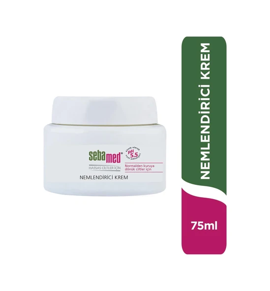 Sebamed %2 Vitamin E İçeren Nemlendirici Yüz ve Boyun Cilt Bakım Kremi – Günlük Bakım - 75 ML ürün görseli 1