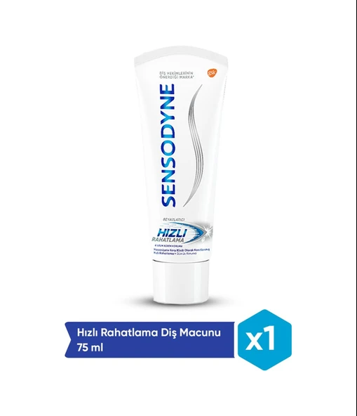 Sensodyne Hızlı Beyazlatıcı Diş Macunu 75 ML ürün görseli 1