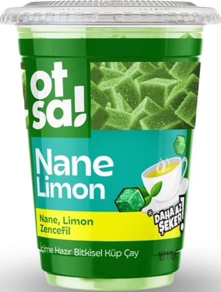Otsa Nane & Limon Bitkisel Küp Çay Bardak 170 G. ürün görseli 1