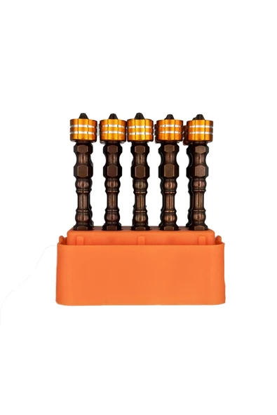 HAS-TEC Çift Yönlü Mıknatıslı Bits Vidalama Ucu Seti 10’lu (PH2 x 65mm) - Resim 2