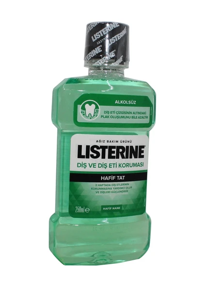 Listerine 250ml Diş Ve Dişeti Koruma Hafif Tat ürün görseli 1