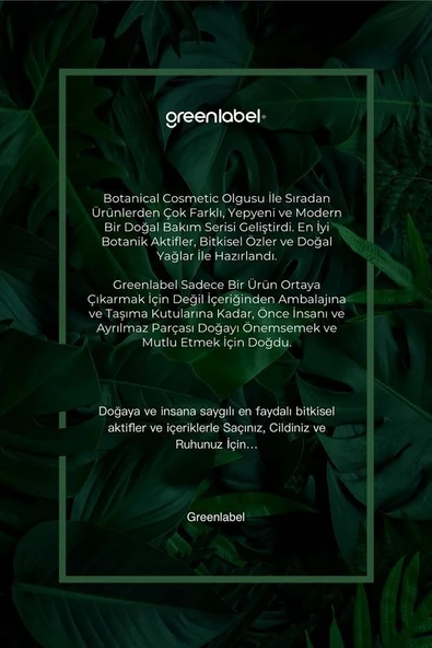 Greenlabel Gül Yağı Özlü Krem 30 ML - Resim 7