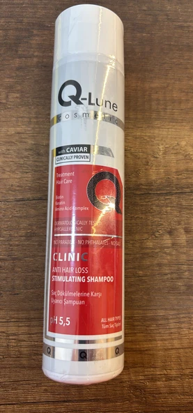 Q-lune Biotin/Havyar Özlü Kök Uyarici Klinik Şampuan 300 ML ürün görseli 1