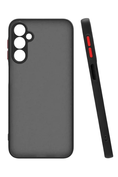 Newface Samsung Galaxy A25 5G Kılıf Montreal Silikon Kapak - Siyah ürün görseli 1