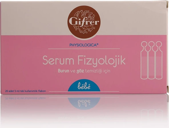 Gifrer 20'li Serum Fizyolojik Damla 5 Ml ürün görseli 1