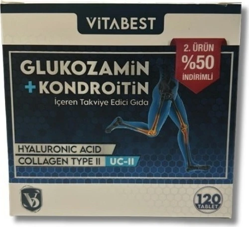 Vıtabest Glukozamin 120 Tablet ürün görseli 1
