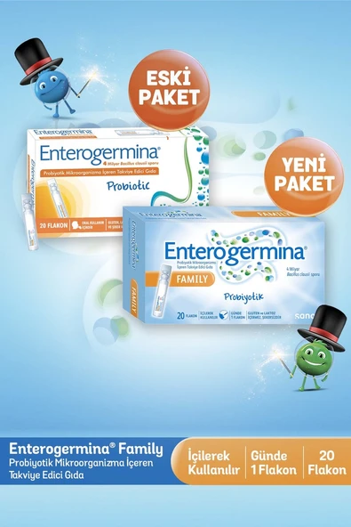 Enterogermina Family 20 Flakon ürün görseli 1