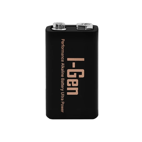I-Gen 9V (6Lr61) Alkalin 9 Volt Pil 1 Adet ürün görseli 1