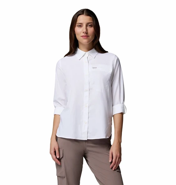 Columbia Silver Ridge Utility II Kadın Uzun Kollu Gömlek AL9503 ürün görseli 1