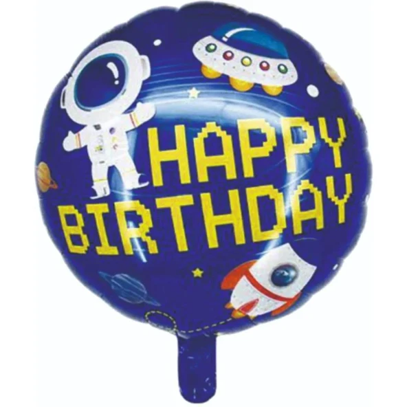 18" Uzay Temalı Folyo Balon ürün görseli 1