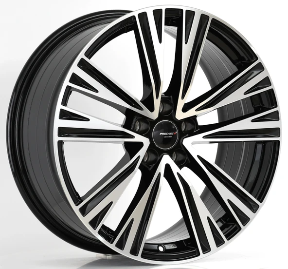 8.5X19 PRO-FF1083 5X112 ET33 66.45 BLACK MACHINED XL ürün görseli 1