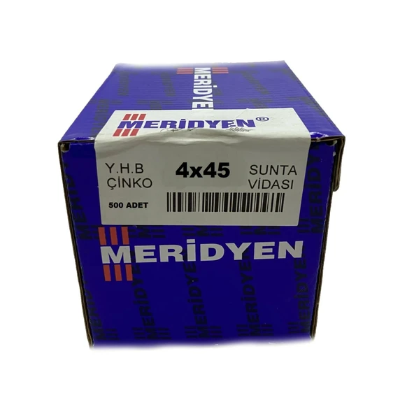 Meridyen Sunta Vidası 4x45 (500 Adet) - Resim 3
