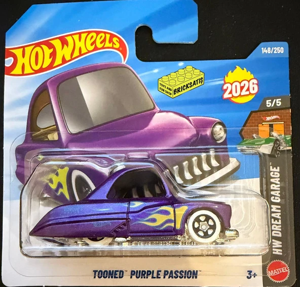 Hot Wheels Tekli Arabalar Tooned Purple Passion JJH54 (Dream Garage) ürün görseli 1