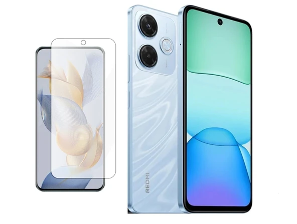 Redmi 13X ile Uyumlu Mat 9H Nano Ekran Koruyucu Parmak İzi Bırakmaz ürün görseli 1