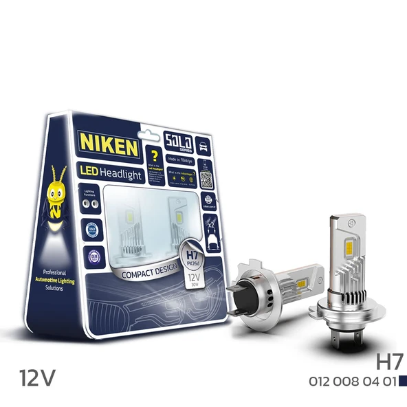 Led Xenon Solo Serisi H7 Led 12V (Takım Olarak) ürün görseli 1