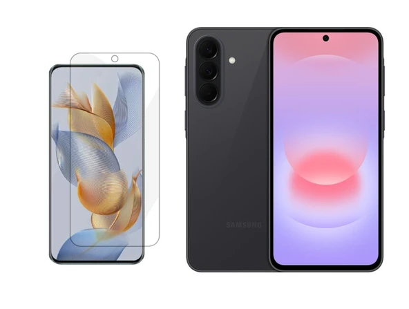 Samsung Galaxy A37 ile Uyumlu HD Şeffaf 9H Nano Ekran Koruyucu ürün görseli 1