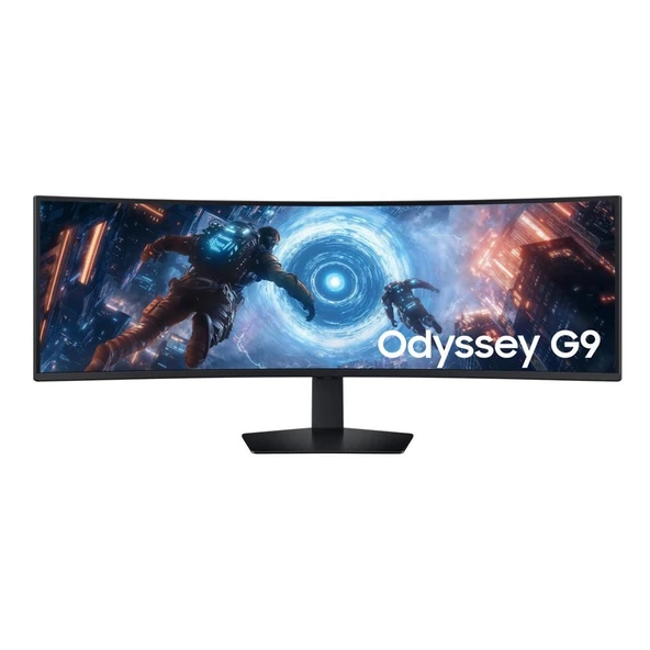Samsung Odyssey G9 G91F LS49FG916EUXUF 49" 1 ms Dual QHD Curved 144 Hz Oyuncu Monitörü ürün görseli 1