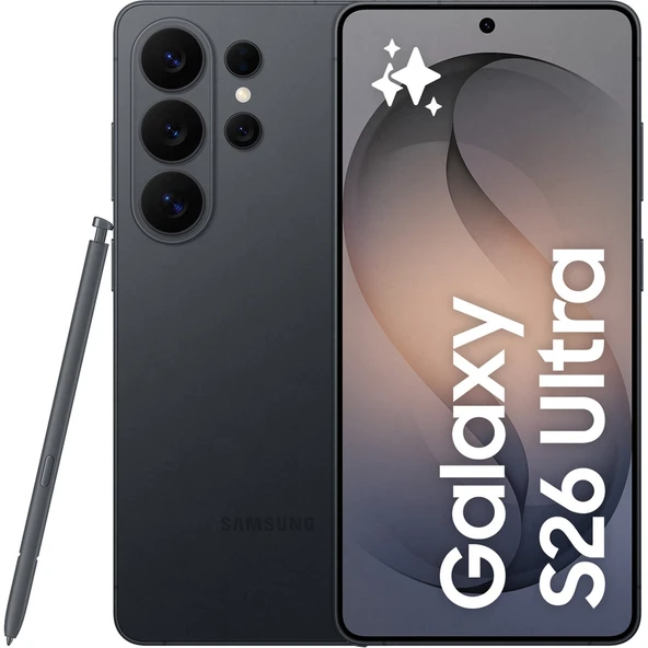 Samsung Galaxy S26 Ultra 512 GB 12 GB RAM (Samsung Türkiye Garantili) Siyah ürün görseli 1
