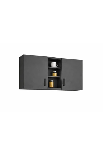 Tdesigno Katya Üst Modül - 150 cm - Çok Amaçlı Dolap - Resim 2