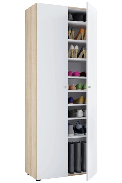 Tdesigno İlza Ayakkabılık - Çok Amaçlı Dolap - Kiler Dolabı - 80 cm ürün görseli 1