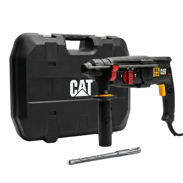 CAT DX2140 800Watt 3.0J 26MM SDS-Plus Profesyonel Kırıcı/Delici + 1 Adet Delici Uç ürün görseli 1