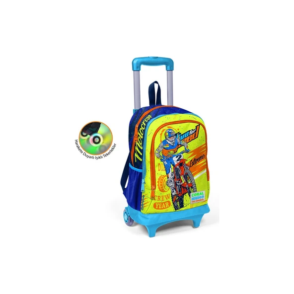 Yaygan 23942 Coral Hıgh Çek Çek Sırt Çantası (Işıklı Tekerlek) ürün görseli 1