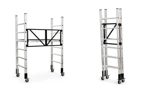 Narvon 2 Metre Profesyonel Katlanır İskele - Resim 2