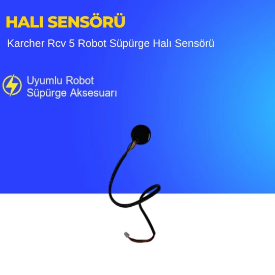 Karcher Rcv 5 Robot Süpürge Halı Sensörü ürün görseli 1