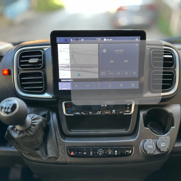 Citroen Jumper 2026 Multimedya Paneli Uyumlu Nano Cam Ekran Koruyucu ürün görseli 1