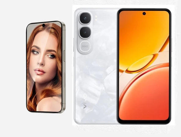 Vivo Y31 5G ile Uyumlu Ayna (Mirror) 9H Kırılmaz Nano Ekran Koruyucu | Ekran Kapalıyken Ayna ürün görseli 1