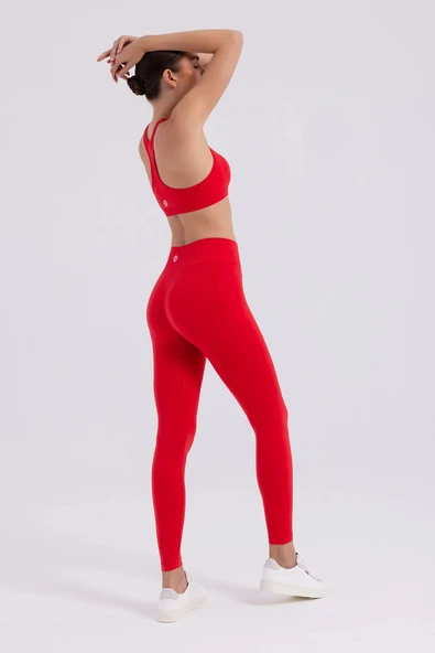 Seamlesstance Soul Space Halter Crop Top - Resim 4