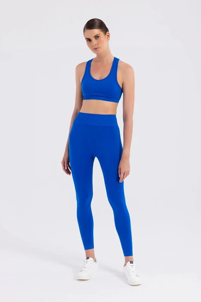 Seamlesstance Soul Space Halter Crop Top - Resim 5