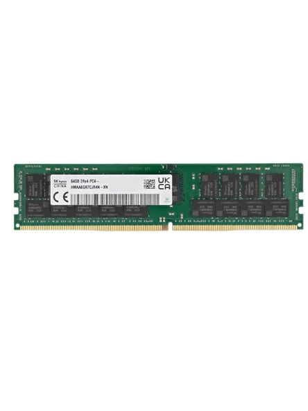 SK HYNİX 64GB DDR4 3200MHz 2Rx4 PC4-3200A CL22 ECC RDIMM Server Sunucu Ram HMAA8GR7CJR4N-XN ürün görseli 1