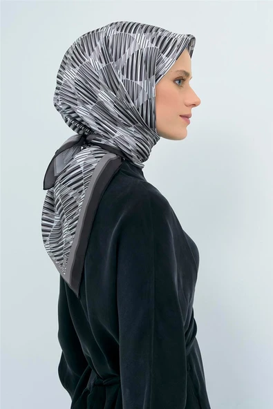 9533 ARMİNE SAF İPEK EŞARP - Resim 10