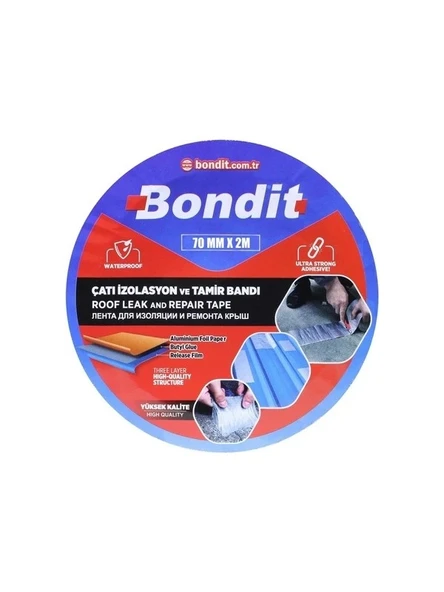 Bondit Çatı Izolasyon ve Tamir Bandı Bondit 70mm * 2 metre ürün görseli 1