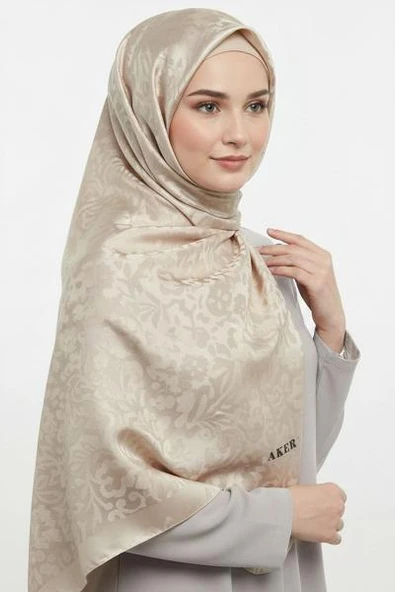 8956210 AKER ÇİÇEK JAKAR ŞAL - Resim 3