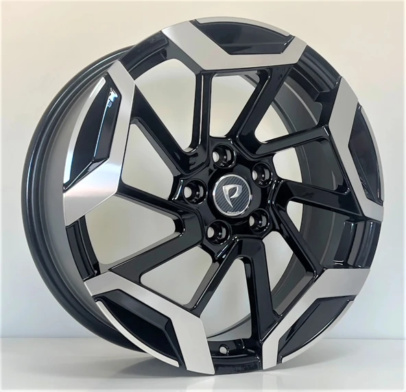 7.5X18 BK-3S1080 5X114.3 ET50 67.1 BLACK MACHINED XL ürün görseli 1