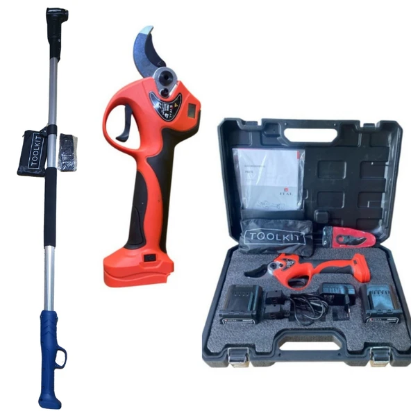 İtal PMX40 Akülü Budama Makası 40 mm 2x4.0Ah Lithium Pil Uzatma Aparatlı ürün görseli 1