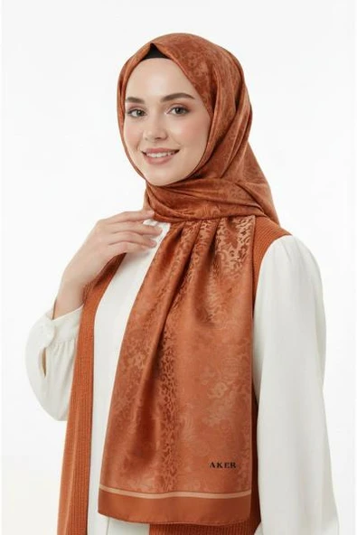 8956210 AKER ÇİÇEK JAKAR ŞAL - Resim 5