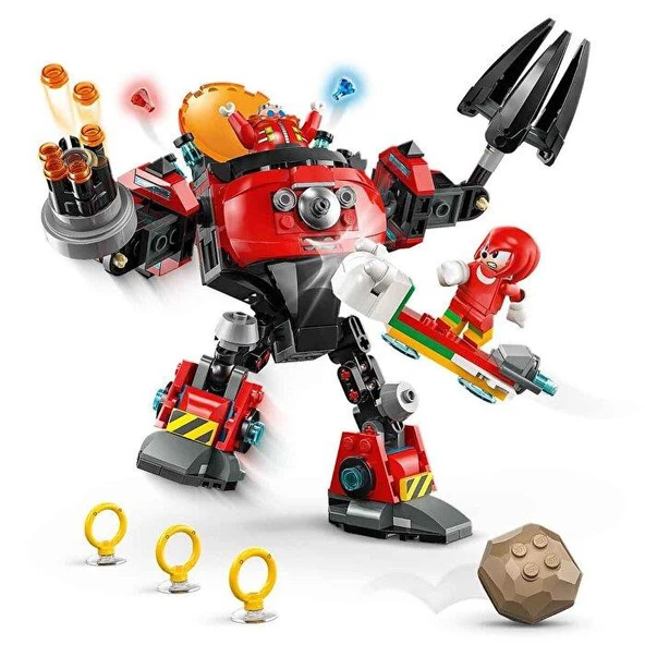 LEGO Sonic the Hedgehog Knuckles, Dr. Eggman’ın Egg Crusher Robotuna Karşı 77005 ürün görseli 1
