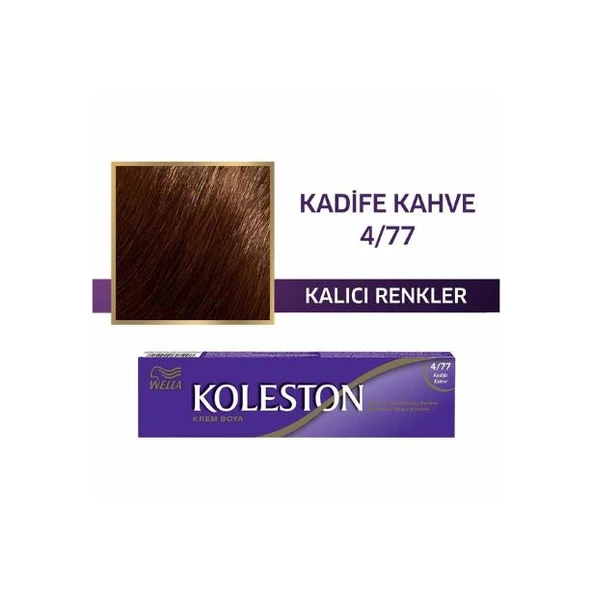 Koleston Tüp Boya 4/77 Kadife Kahve ürün görseli 1