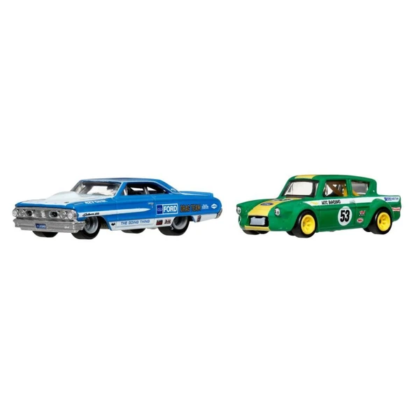 PTTAVM: 1:64 Hot Wheels Premium Car Culture 2'li Paket FORD CUSTOM