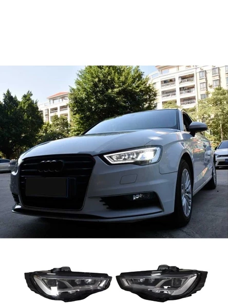 audi a3  2012.2016 uyumlu matrix led far - Resim 2