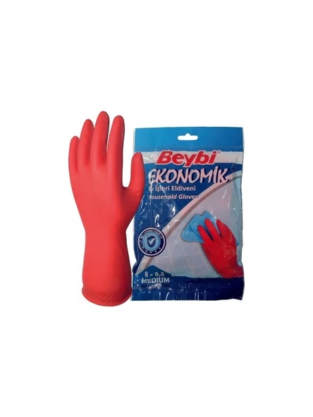 Beybi Ekonomik Bulaşık Eldiveni 9-9.5 Large ürün görseli 1